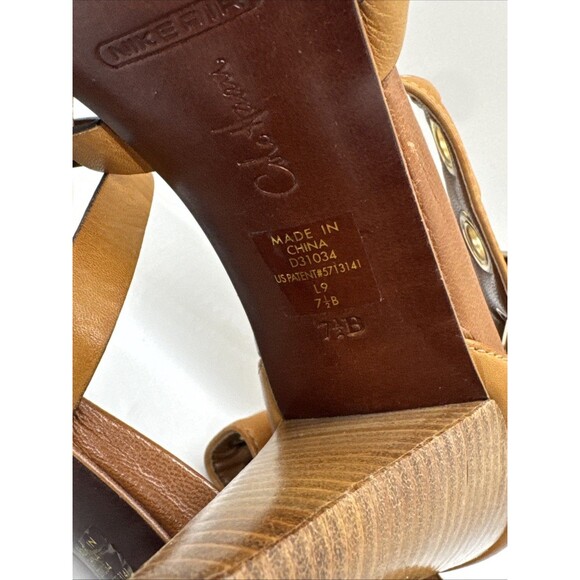Cole Haan Air Whitney Strappy Heels Open Toe Pumps Sandal Size 7.5 - Picture 9 of 12